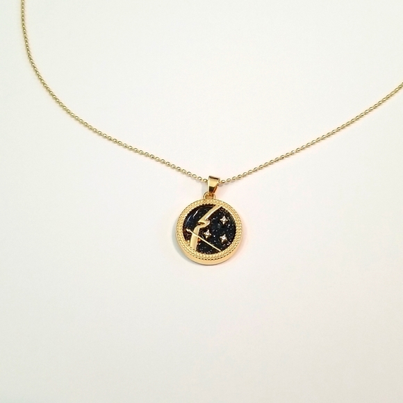 Zodiac Coin Necklace (Sagittarius) - Picture 2 of 5